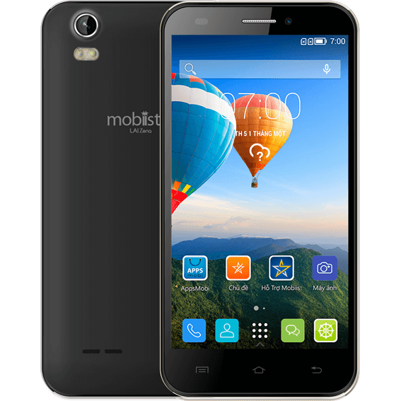Điện thoại Mobiistar Zena Màu Đen