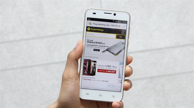 Điện thoại Mobiistar Zena Màu Vàng đồng