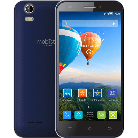 Điện thoại Mobiistar Zena Màu Xanh Dương