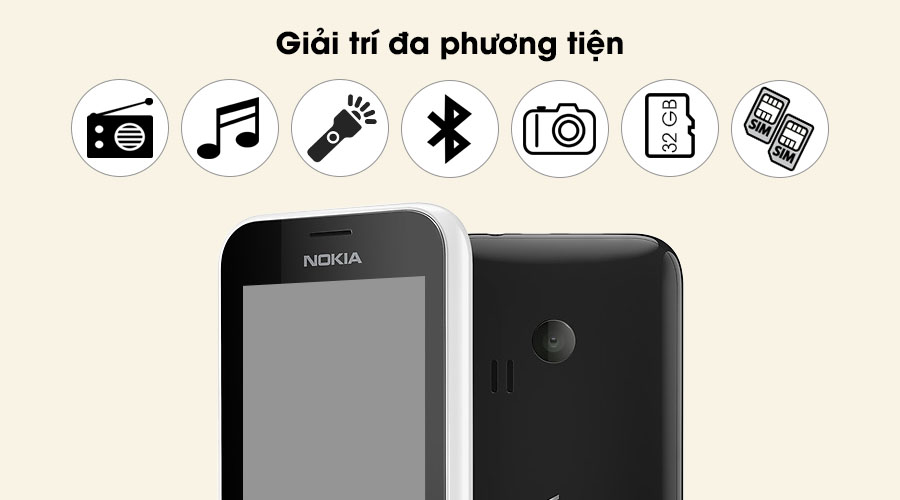 Điện thoại Nokia 222
