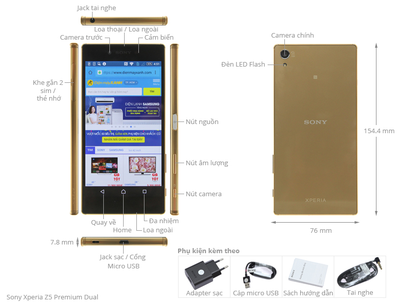 Sony Xperia Z5 Premium Dual