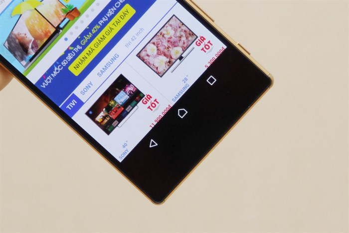 Điện thoại Sony Xperia Z5 Premium Dual Màu Vàng đồng