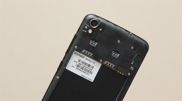 Điện thoại Gionee Pioneer P6