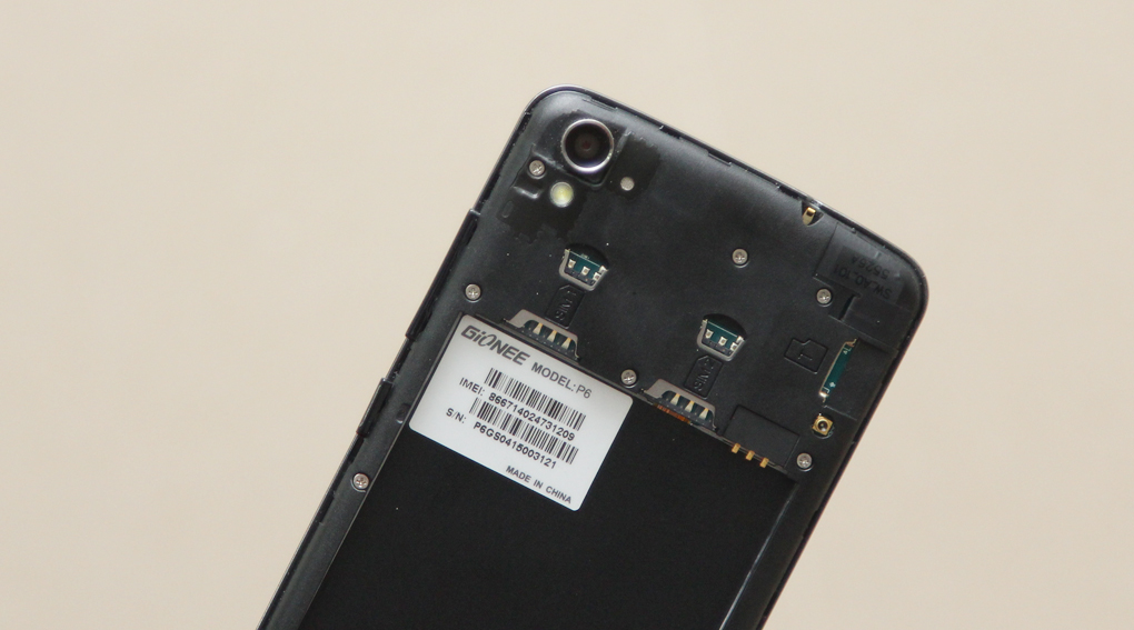 Điện thoại Gionee Pioneer P6