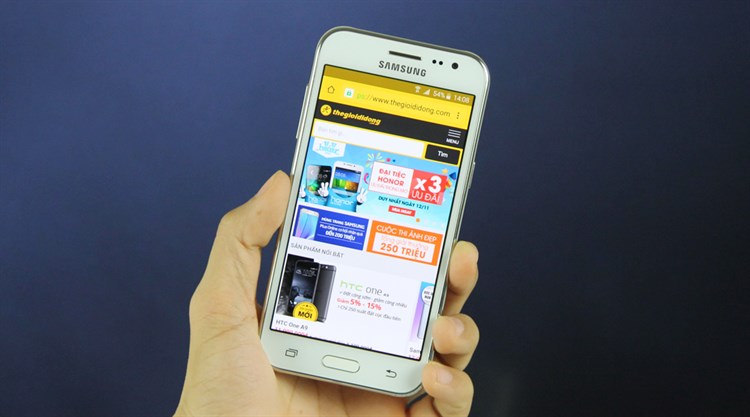 Điện thoại Samsung Galaxy J2 Màu Trắng