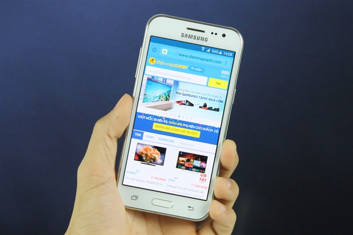 Điện thoại Samsung Galaxy J2 Màu Trắng