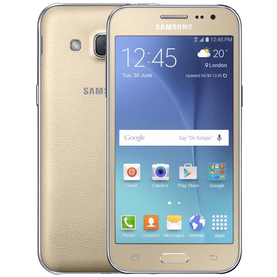 Điện thoại Samsung Galaxy J2 Màu Vàng đồng