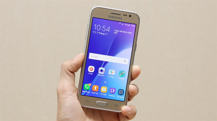 Điện thoại Samsung Galaxy J2 Màu Vàng đồng