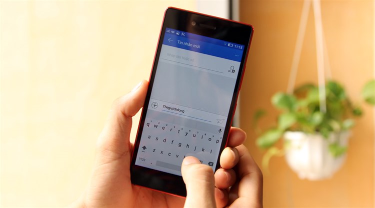 Điện thoại Lenovo Vibe Shot Màu Đen - Đỏ