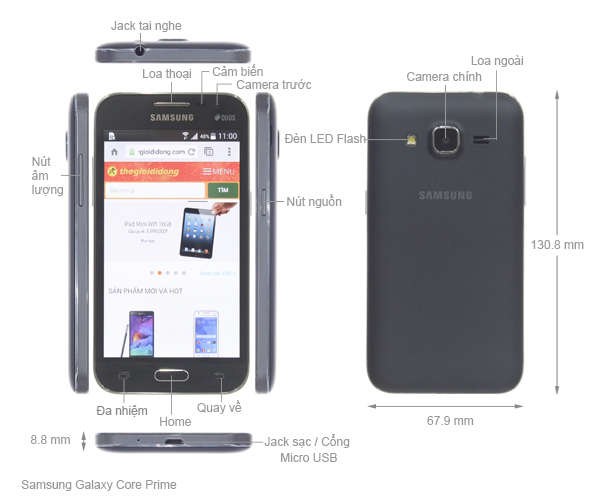 Samsung Galaxy Core Prime G361
