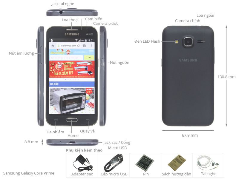 Samsung Galaxy Core Prime G361