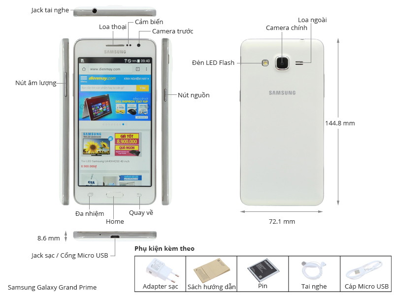 Samsung Galaxy Grand Prime G531