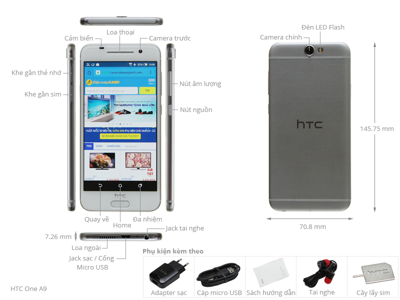 HTC One A9