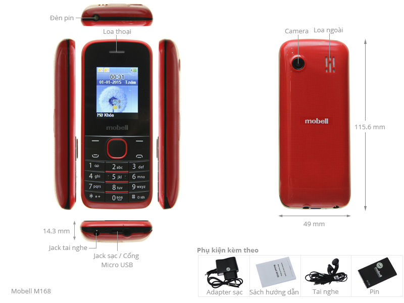 Mobell M168