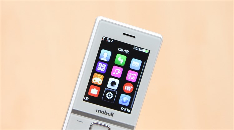 Điện thoại Mobell M680 Màu Trắng