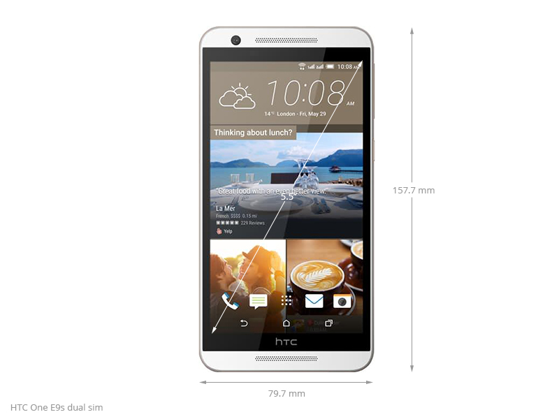 HTC One E9s dual sim