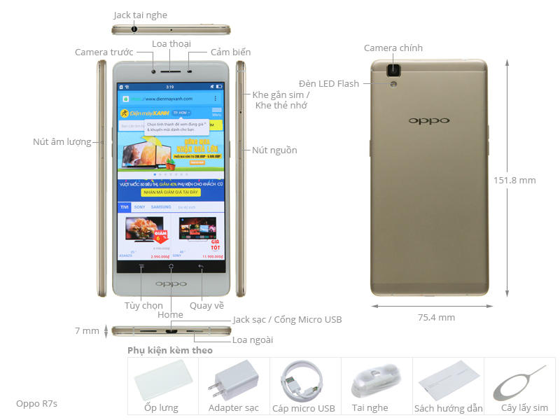 OPPO R7s