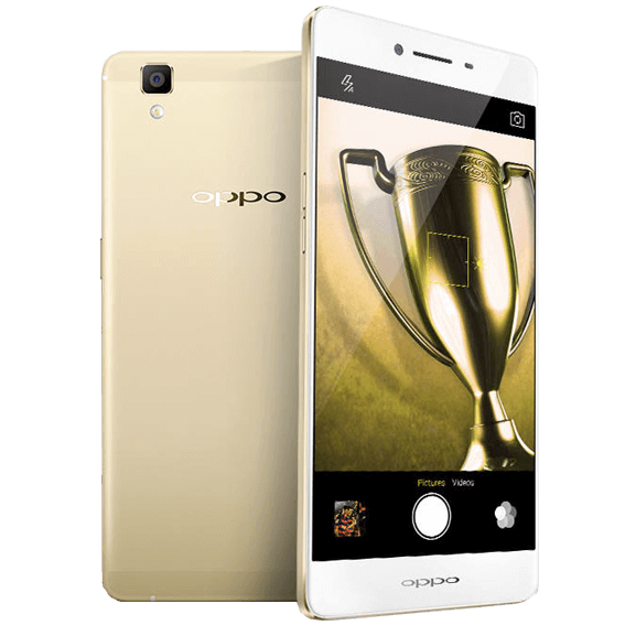 Điện thoại OPPO R7s Màu Vàng đồng