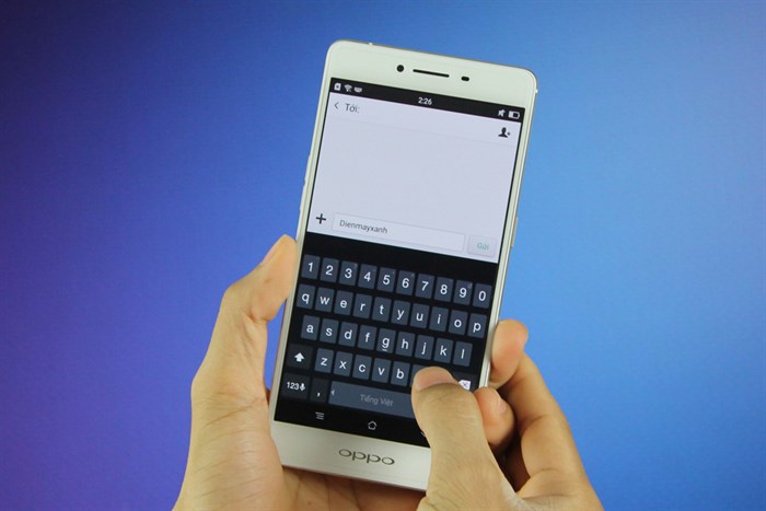 Điện thoại OPPO R7s Màu Vàng đồng