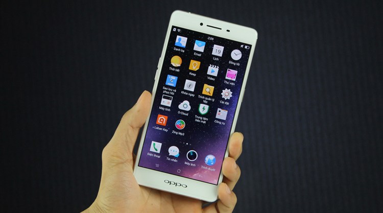 Điện thoại OPPO R7s Màu Vàng đồng