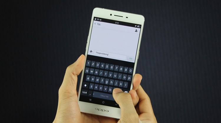 Điện thoại OPPO R7s Màu Vàng đồng