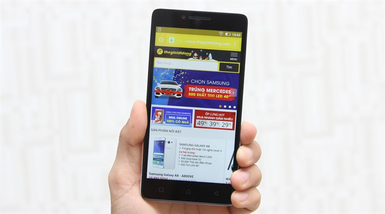 Điện thoại Lenovo A6010 Màu Trắng