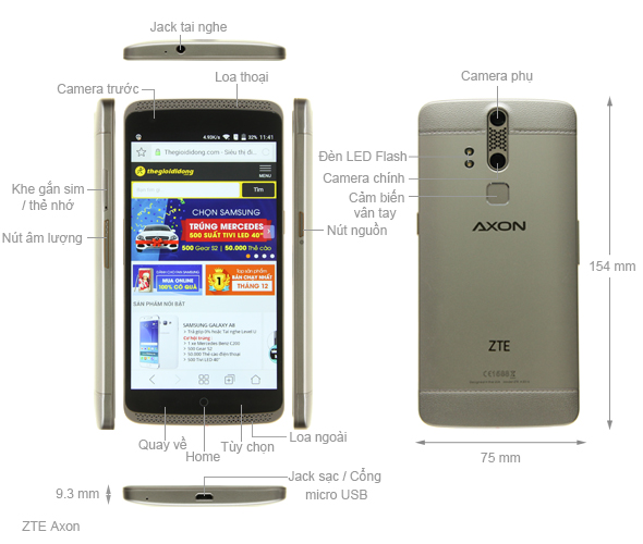 ZTE Axon