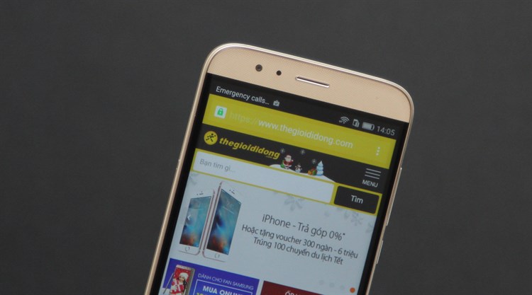 Điện thoại Huawei G7 Plus Màu Vàng đồng