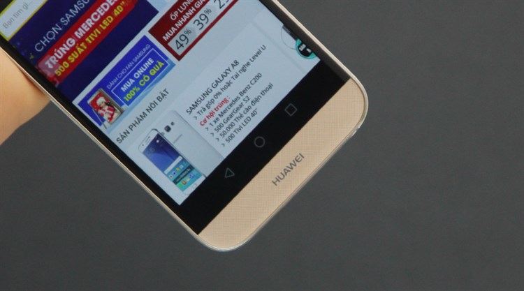 Điện thoại Huawei G7 Plus Màu Vàng đồng