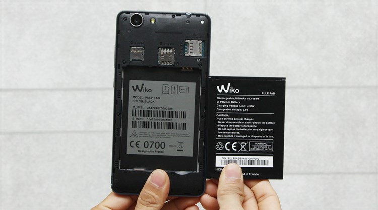 Điện thoại Wiko Pulp Fab