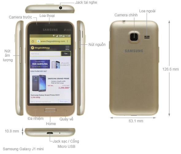 Samsung Galaxy J1 mini