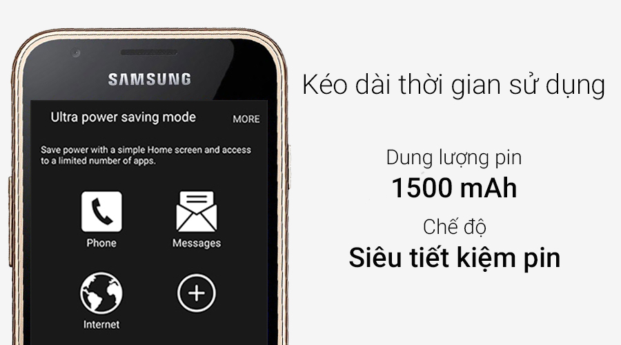 Điện thoại Samsung Galaxy J1 mini