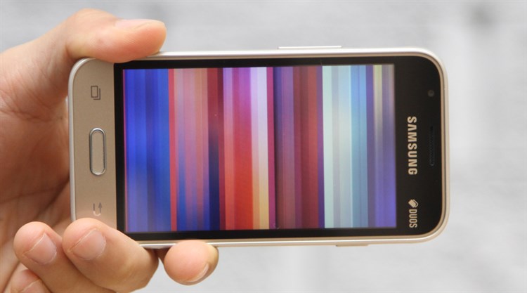 Điện thoại Samsung Galaxy J1 mini Màu Vàng đồng
