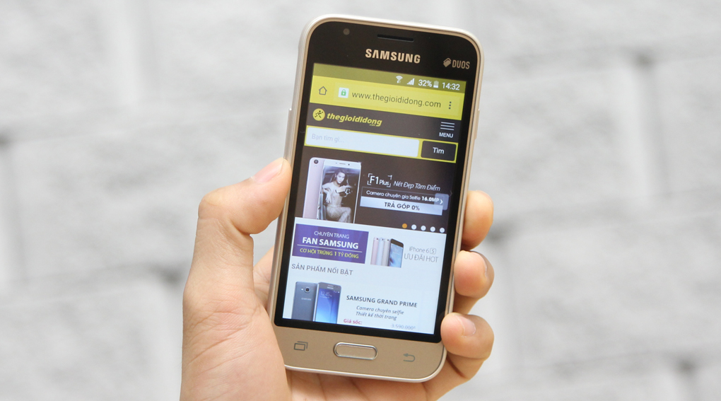 Điện thoại Samsung Galaxy J1 mini