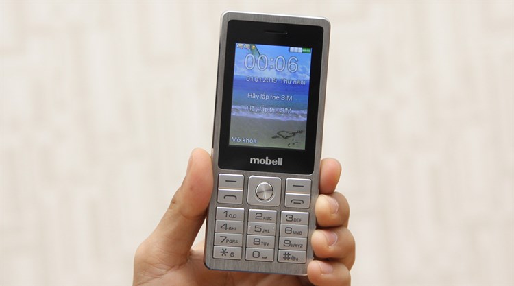 Điện thoại Mobell Tank 2 Màu Đen