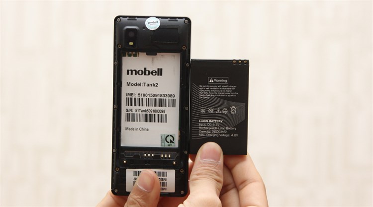 Điện thoại Mobell Tank 2 Màu Đen
