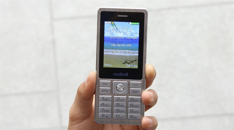 Điện thoại Mobell Tank 2 Màu Trắng