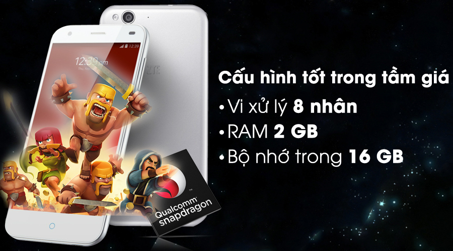 Điện thoại ZTE Blade S6
