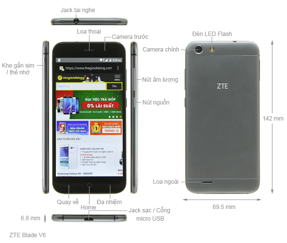 ZTE Blade V6