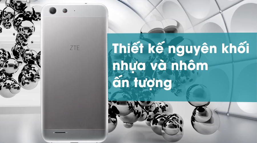 <p>Blade V6 c&oacute; thiết kế thời trang cấu h&igrave;nh mạnh mẽ với vi xử l&yacute; 4 nh&acirc;n, RAM 2 GB cho hiệu năng xử l&yacute; tốt.</p>