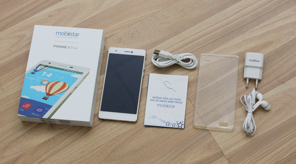 Bộ sản phẩm gồm: Hộp, Tai nghe, Sách hướng dẫn, Cáp, Cây lấy sim, Ốp lưng