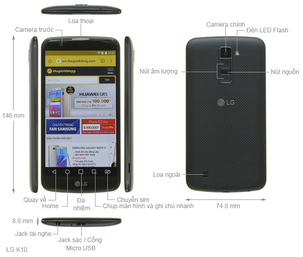 LG K10