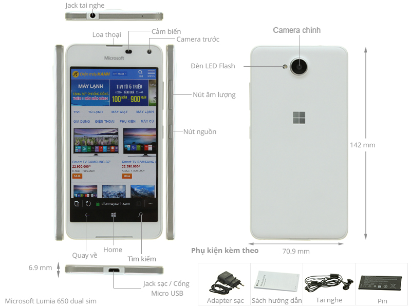 Microsoft Lumia 650 dual sim