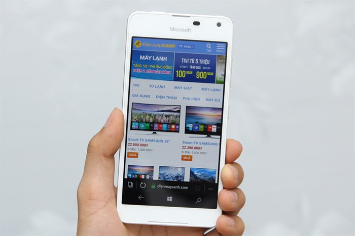 Điện thoại Microsoft Lumia 650 dual sim Màu Trắng