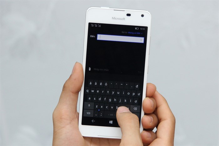 Điện thoại Microsoft Lumia 650 dual sim Màu Trắng
