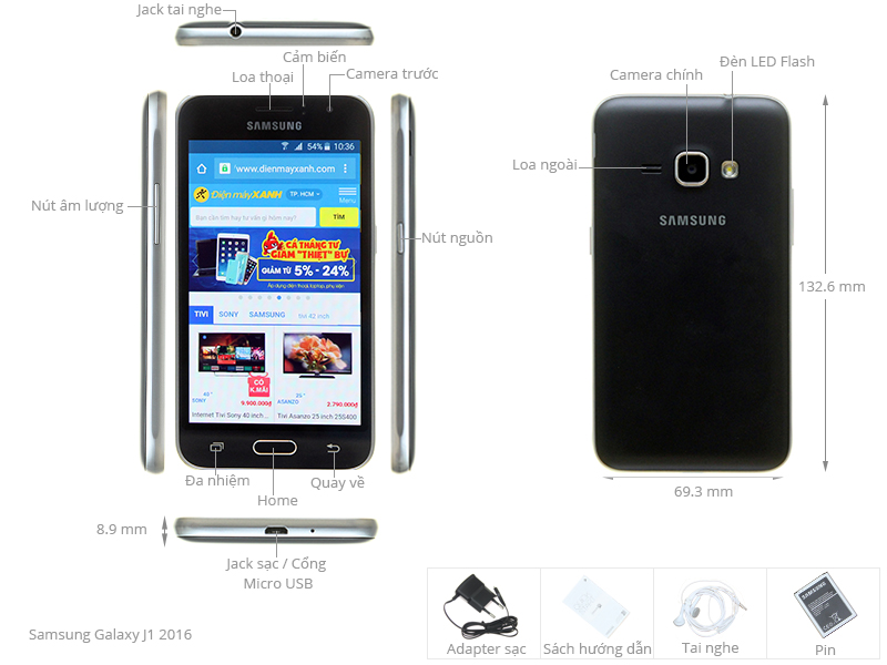 Samsung Galaxy J1 (2016)