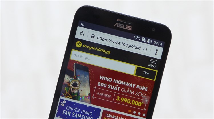 Điện thoại Asus Zenfone 2 Laser 5.5" ZE550KL