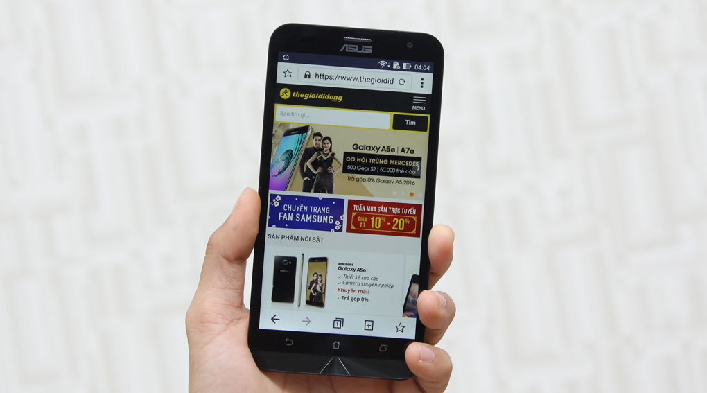 Điện thoại Asus Zenfone 2 Laser 5.5" ZE550KL