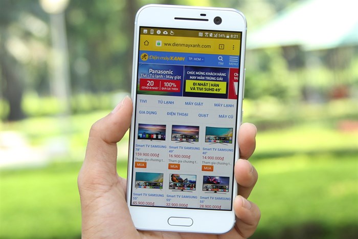 Điện thoại HTC 10 Màu Bạc