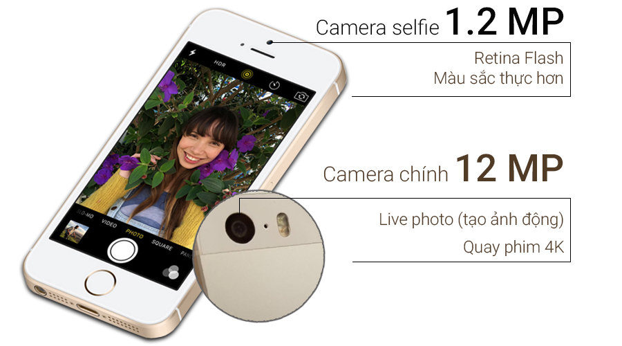Iphone 5 se 16g - quốc tế 98 - 3
